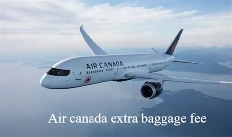 extra baggage fee air canada|air canada purchase extra baggage.